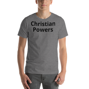 "Christian Powers"  Short-Sleeve Unisex T-Shirt